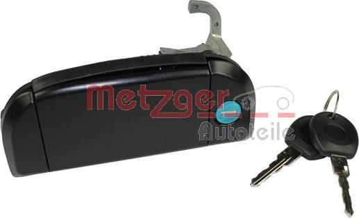 Metzger 2310500 - Durvju rokturis xparts.lv