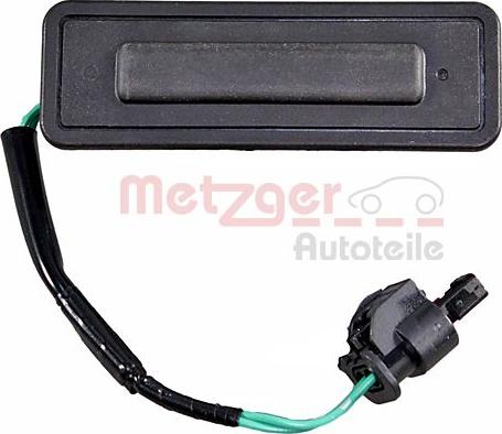 Metzger 2310689 - Switch, rear hatch release xparts.lv