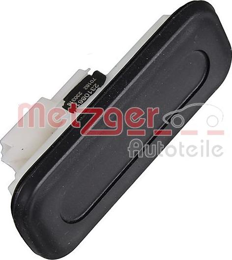 Metzger 2310861 - Switch, rear hatch release xparts.lv