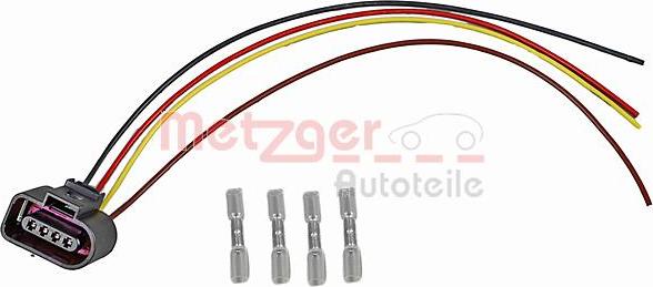 Metzger 2324099 - Ремонтный комплект кабеля, датчик давления всасывающей трубы xparts.lv