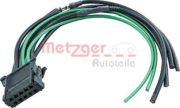 Metzger 2322014 - Cable Repair Set, interior heating fan, (eng. preheat sys.) xparts.lv