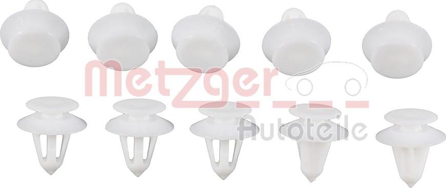 Metzger 2280025 - Clip, trim / protective strip xparts.lv