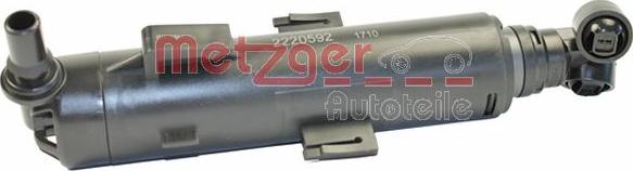 Metzger 2220592 - Ūdens sprausla, Lukturu tīrīšanas sistēma xparts.lv