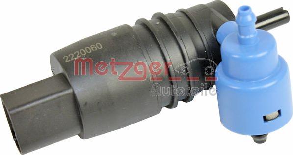 Metzger 2220060 - Ūdenssūknis, Stiklu tīrīšanas sistēma xparts.lv