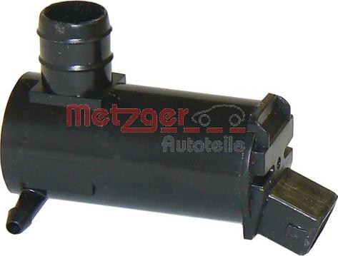 Metzger 2220014 - Water Pump, window cleaning xparts.lv