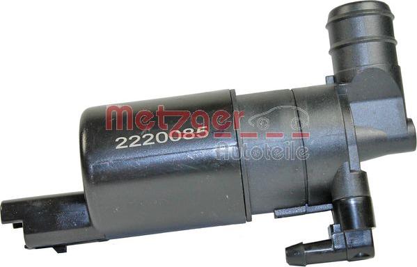 Metzger 2220085 - Водяной насос, система очистки окон xparts.lv