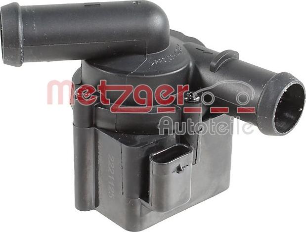 Metzger 2221125 - Дополнительный водяной насос xparts.lv