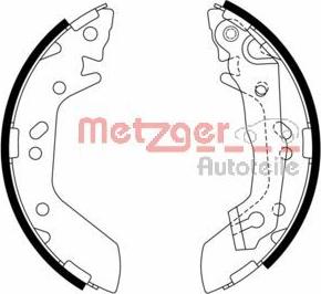 Metzger MG 974 - Комплект тормозных колодок, барабанные xparts.lv