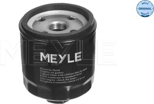 Meyle 100 115 0004 - Oil Filter xparts.lv