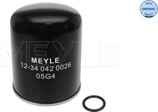 Meyle 12-34 042 0026 - Патрон осушителя воздуха, пневматическая система xparts.lv
