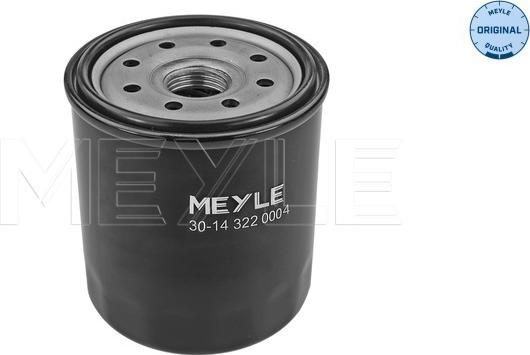 Meyle 30-14 322 0004 - Масляный фильтр xparts.lv