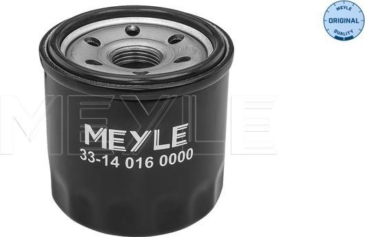 Meyle 33-14 016 0000 - Масляный фильтр xparts.lv