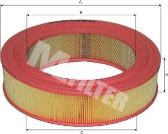 Mfilter A 103 - Air Filter xparts.lv