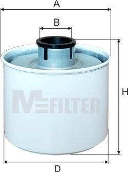 Mfilter A 8060 - Air Filter xparts.lv