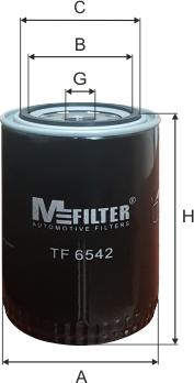 Mfilter TF 6542 - Eļļas filtrs xparts.lv