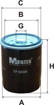 Mfilter TF 6508 - Eļļas filtrs xparts.lv