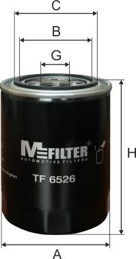 Mfilter TF 6526 - Eļļas filtrs xparts.lv