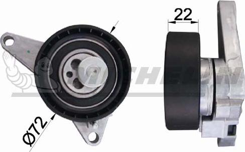 MICHELIN EngineParts SMAMP05302 - Tensioner Pulley, timing belt xparts.lv