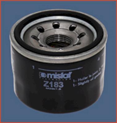 MISFAT Z183 - Eļļas filtrs xparts.lv