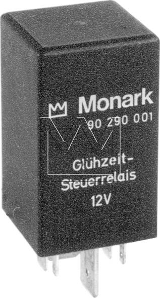 Monark 090 290 001 - Relė, kaitinimo žvakių sistema xparts.lv