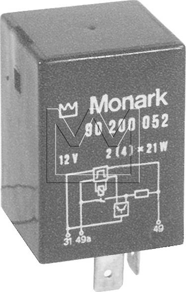 Monark 090200052 - Pagrieziena signāla pārtraucējs xparts.lv