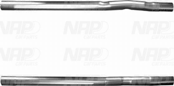 NAP CAC10523 - Izplūdes caurule xparts.lv