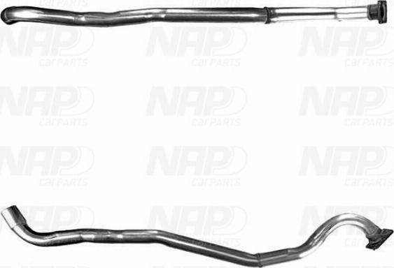 NAP CAC10316 - Exhaust Pipe xparts.lv