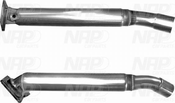 NAP CAC10329 - Exhaust Pipe xparts.lv