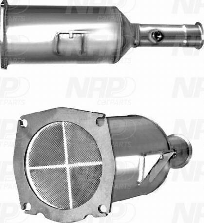 NAP CAD10068 - Nosēdumu / Daļiņu filtrs, Izplūdes gāzu sistēma xparts.lv