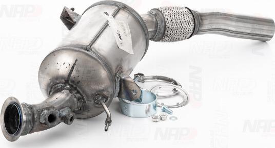 NAP CAD10037 - Soot / Particulate Filter, exhaust system xparts.lv