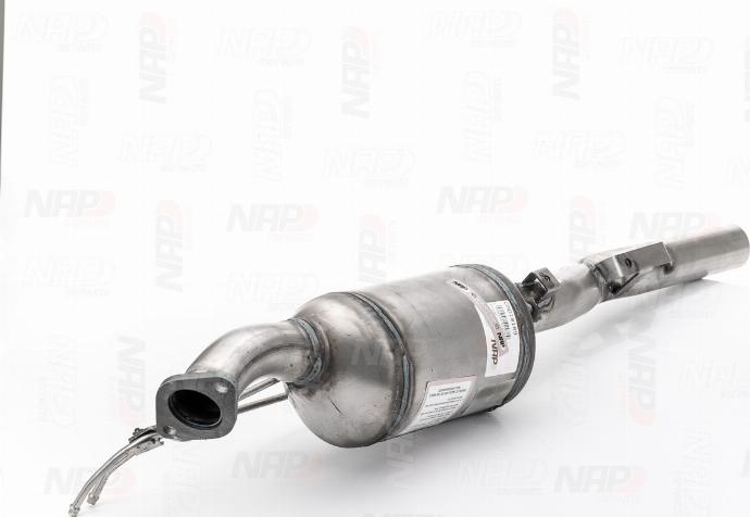 NAP CAD10169 - Nosēdumu / Daļiņu filtrs, Izplūdes gāzu sistēma xparts.lv