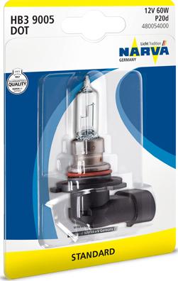 Narva 480054000 - Bulb, spotlight xparts.lv