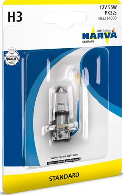 Narva 483214000 - Bulb, spotlight xparts.lv