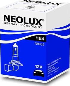 NEOLUX® N9006 - HB4 AUTOLAMPA AM 51W 12V N9006 NEOLUX P22d xparts.lv