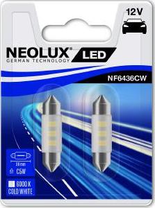 NEOLUX® NF6436CW-02B - Лампа накаливания, освещение салона xparts.lv