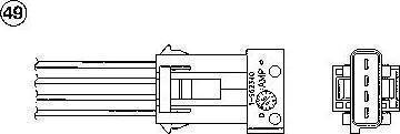 NGK 1896 - Lambda Sensor xparts.lv