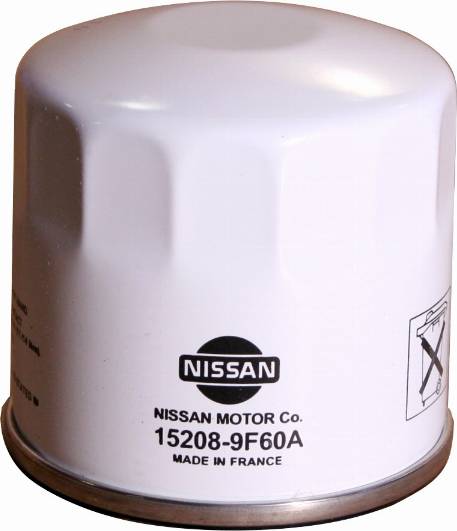NISSAN 15208-9F60A - Oil Filter xparts.lv