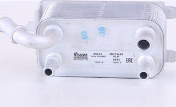 Nissens 90661 - Масляный радиатор, автоматическая коробка передач xparts.lv