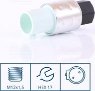 Nissens 301001 - Пневматический выключатель, кондиционер xparts.lv