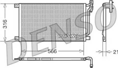 NPS DCN05003 - Kondensators, Gaisa kond. sistēma xparts.lv