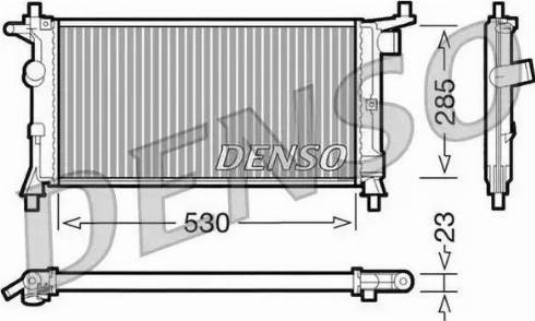 NPS DRM20037 - Radiators, Motora dzesēšanas sistēma xparts.lv
