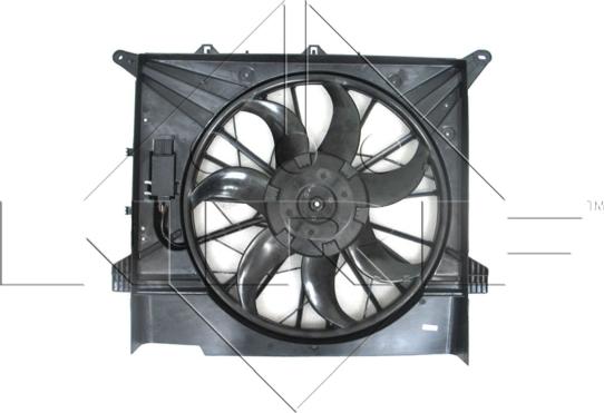 NRF 47461 - Fan, radiator xparts.lv