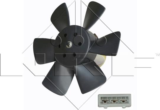NRF 47429 - Fan, radiator xparts.lv