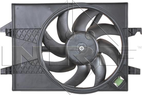 NRF 47006 - Fan, radiator xparts.lv