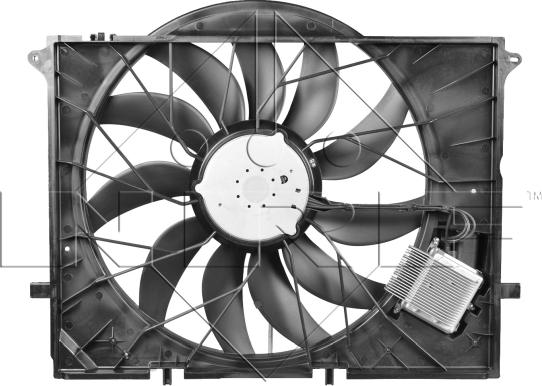 NRF 47297 - Вентилятор, охлаждение двигателя xparts.lv