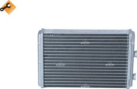 NRF 54211 - Heat Exchanger, interior heating xparts.lv