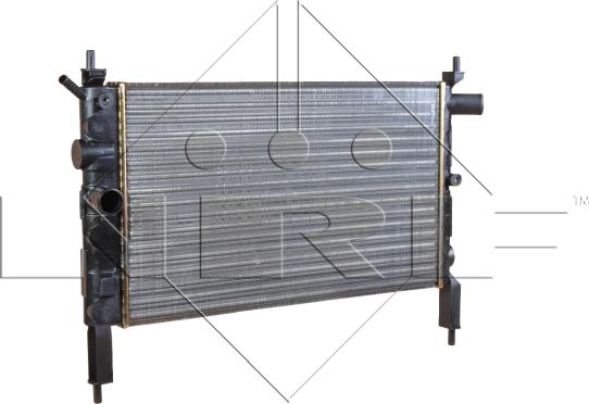 NRF 58930 - Радиатор, охлаждение двигателя xparts.lv