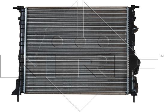 NRF 58023 - Радиатор, охлаждение двигателя xparts.lv