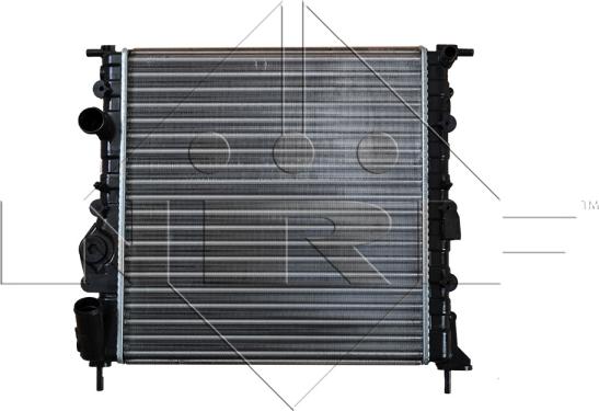 NRF 58196 - Радиатор, охлаждение двигателя xparts.lv