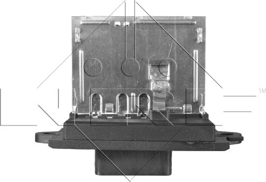 NRF 342026 - Сопротивление, реле, вентилятор салона xparts.lv
